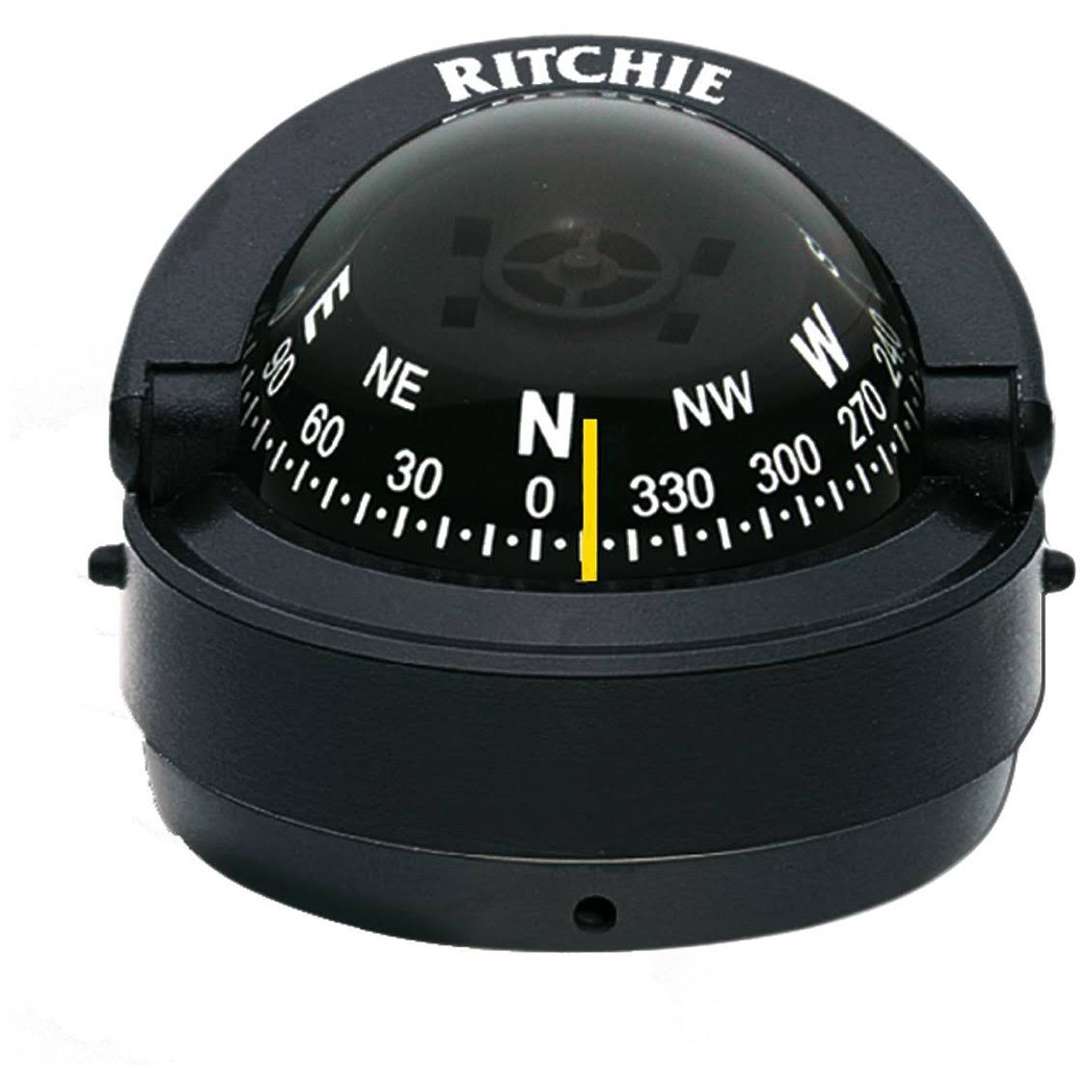 Black Low Profile Compass A134