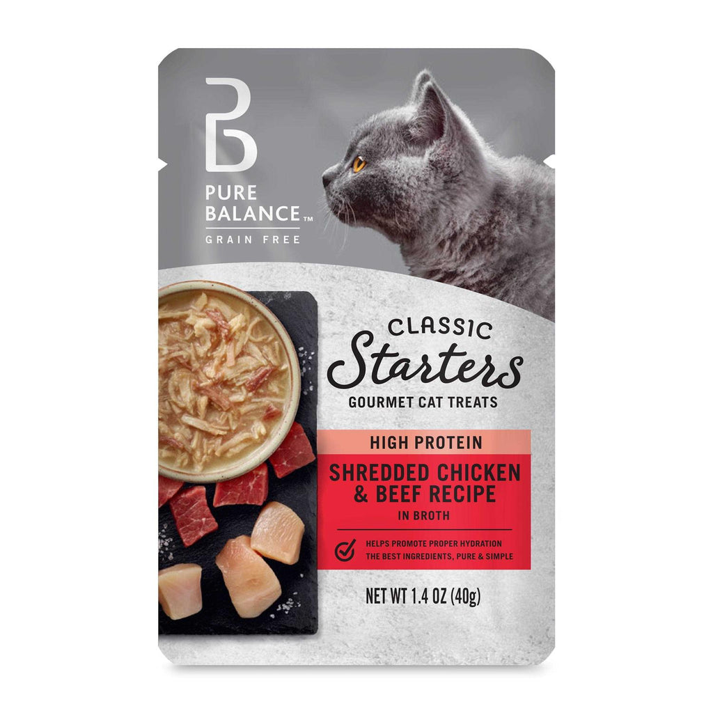 Shredded Chicken & Beef Broth Cat Treats X3710