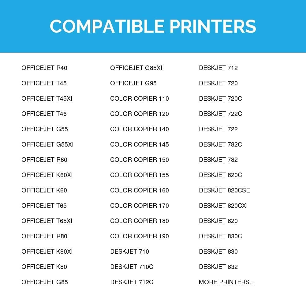 Remanufactured Ink Cartridge 3 Black 1 Color 4-Pack B7251
