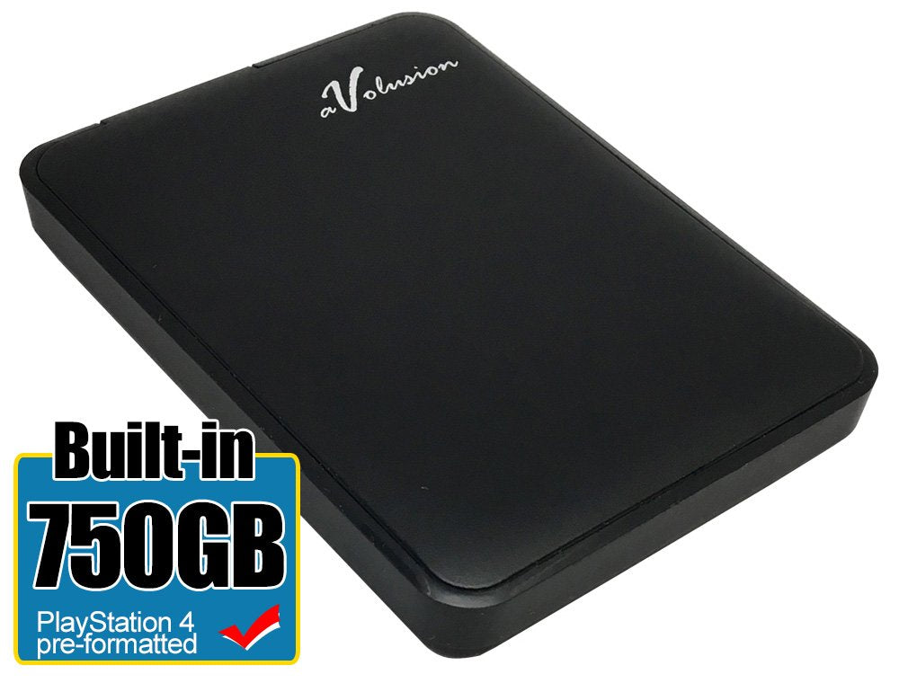 750GB USB 3.0 Portable External Hard Drive Pack of 2 C994122