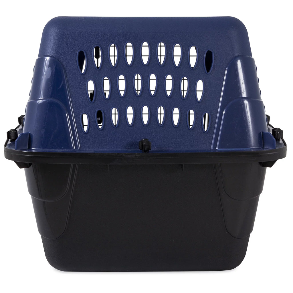 Blue 24 2-Door Plastic Pet Carrier A222