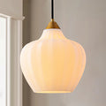 Textured Frosted Glass Pendant L617234