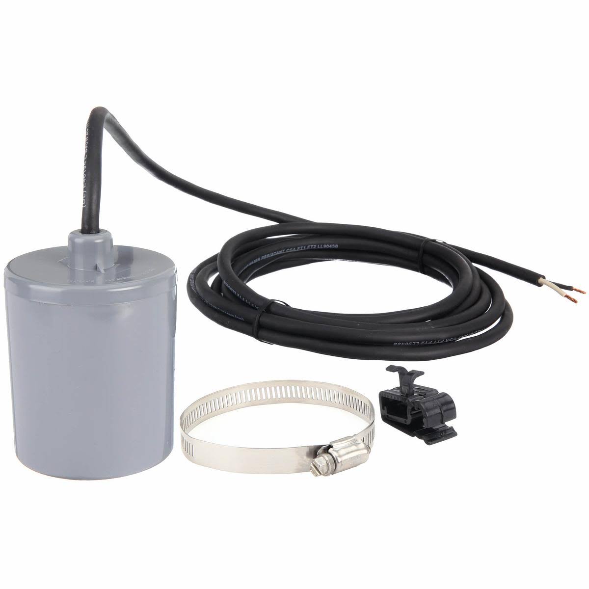 Float Switch, Tether Float, Wire Leads, 10 ft Cord Length Q525