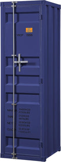 White Single Door Cargo Wardrobe W80118