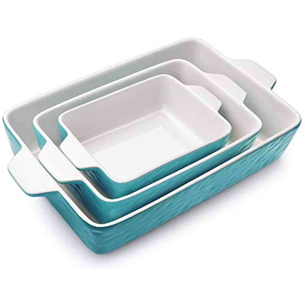 Rectangular Ceramic Glaze Baking Pan U294907