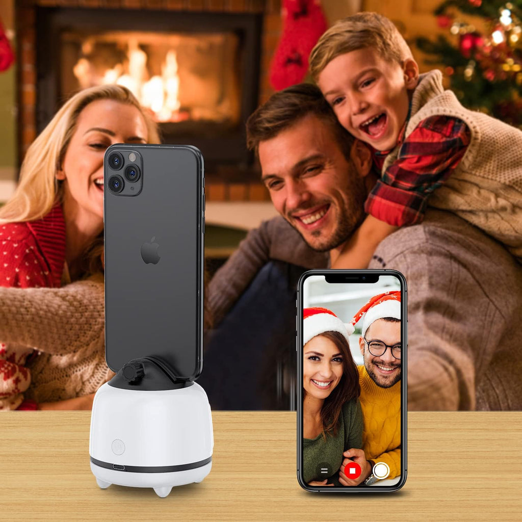 White 360° Rotation Motion Sensor Phone Holder, Pack of 2 T103891