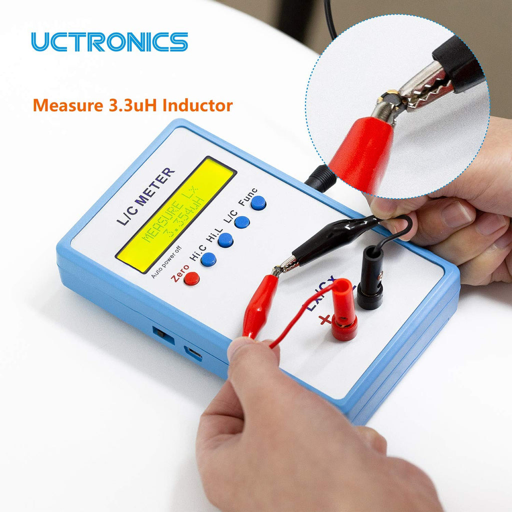 Handheld LC Inductor Capacitor Tester Meter Kit R241266