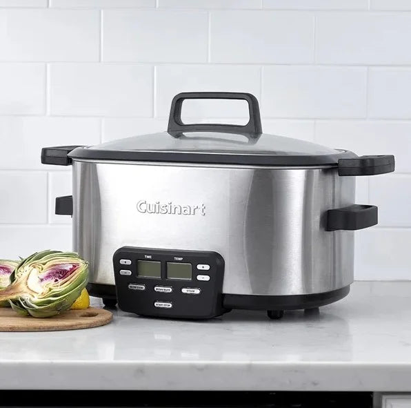 6 Quart 3-in-1 Stainless Steel Multicooker O1738