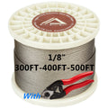 316 Stainless Steel Cable 7x7 500FT V37155