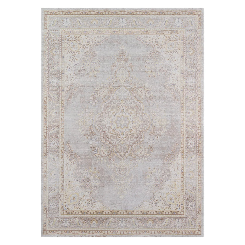 Blue Polyester Machine Made Area Rug 7'10" X 10'6" B603772