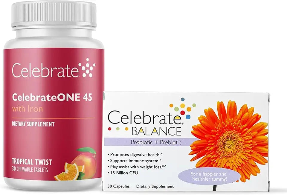 Chewable Multivitamin with Iron & Probiotic Bundle K3532