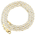 10K Yellow Gold Mariner Chain Necklace 16 Inches H334