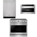 36 Gas Range, Dishwasher and Microwave P65188