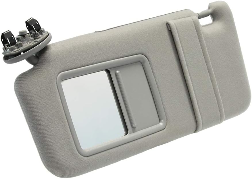 Gray Sun Visor Replacement for 2007-2011 Toyota Camry, Pack of 2 N7457