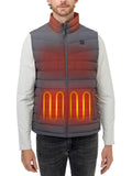 Gray Down Heated Vest U810595