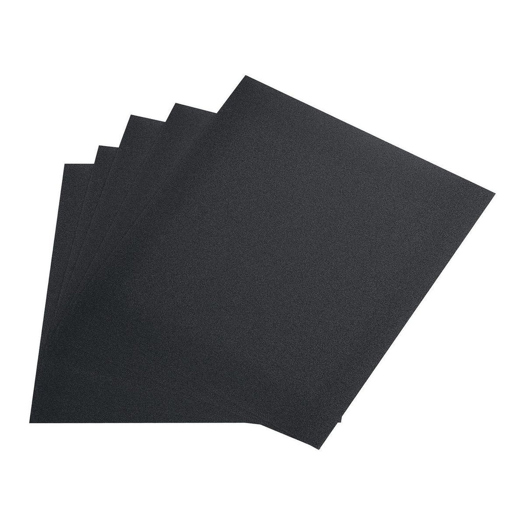 9 in. x 11 in. 220 Grit Wet/Dry Sanding Sheets 5-Pack U1794