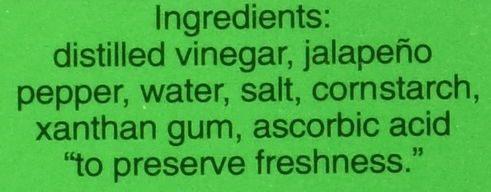 Green Jalapeno Pepper Sauce 2 oz bottle Y9204