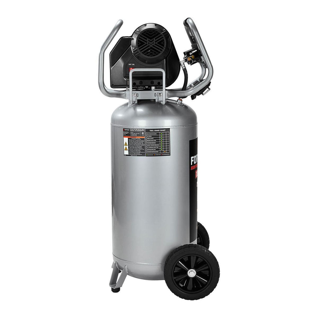27 Gallon 200 PSI Oil-Free Vertical Air Compressor L100