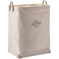 Beige Laundry Basket with Carry Handles and Liner O514081