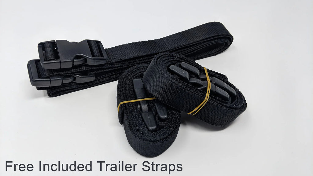 Blue Black All Weather Jet Ski Cover with Trailer Straps and Storage Bag M8631