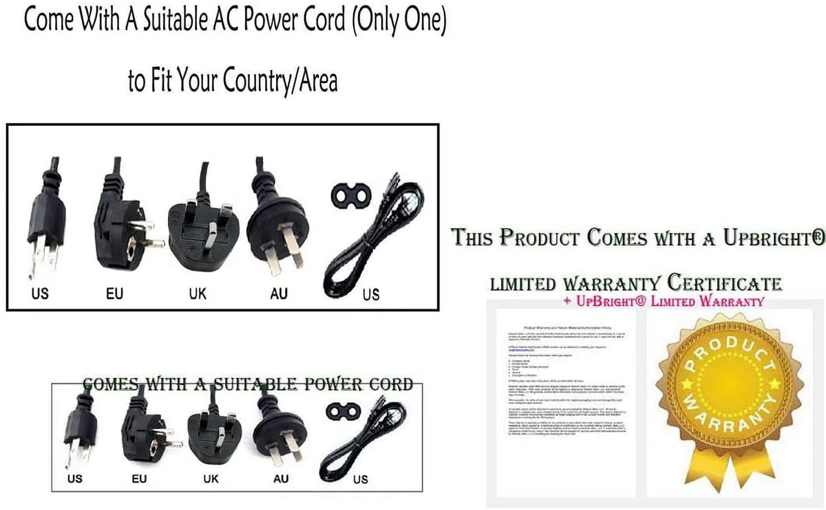 15V 4A 60W AC/DC Adapter for Portable Oxygen Concentrator D986