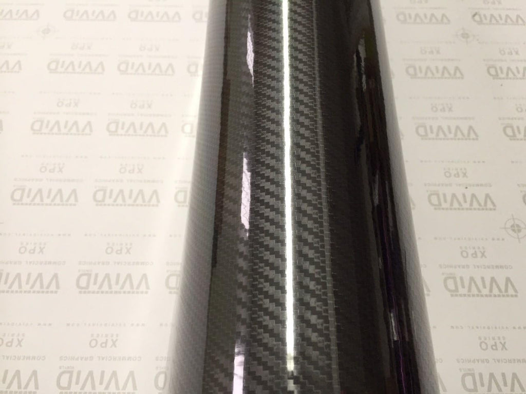 High Gloss Black Carbon Vinyl Wrap Film 2ft x 5ft Pack of 2 K443398