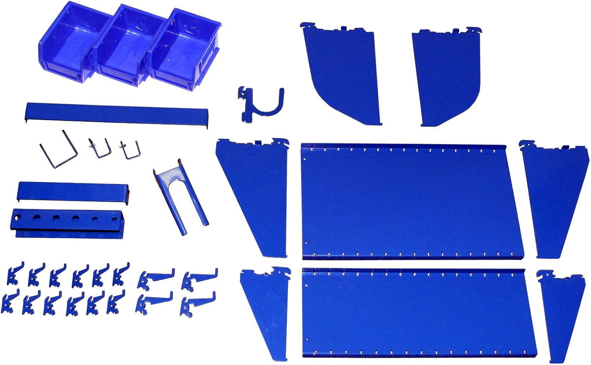 Blue Pack of 2 Pegboard and Slotted Tool Board T6926