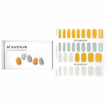 Yellow Pumpkin Nail Sticker 32pcs T919
