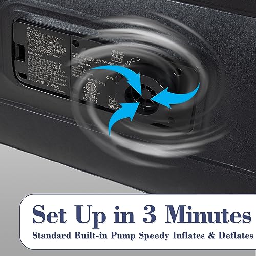 Queen Size Air Mattress with Built-in Pump C382178