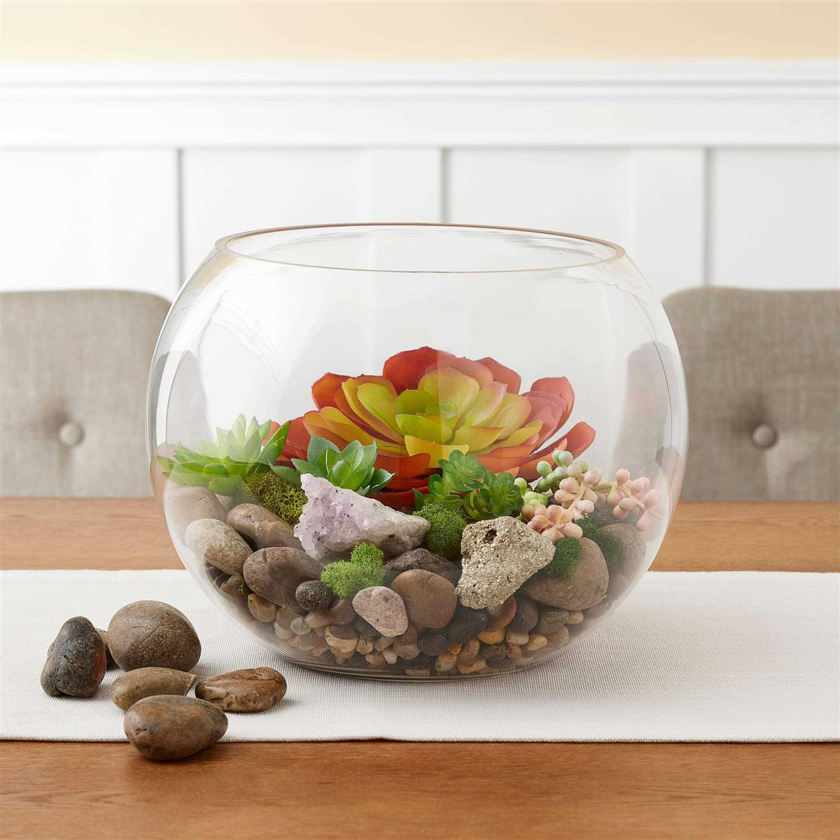 Glass Bubble Ball Bowl W440