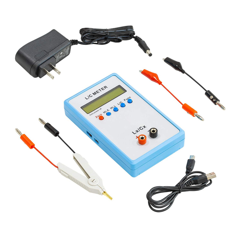 Handheld LC Inductor Capacitor Tester Meter Kit R241266