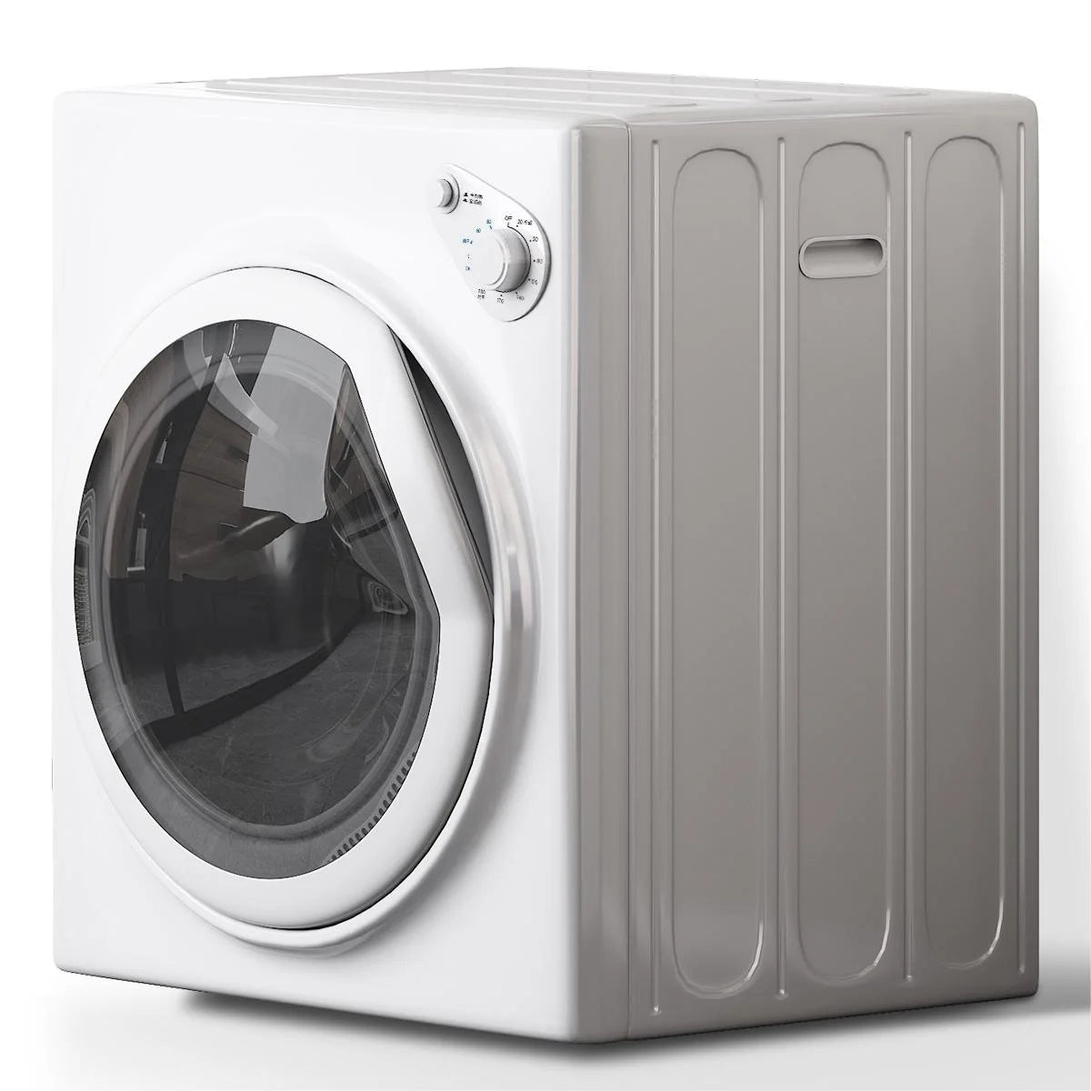 13 lbs Electric Compact Front Load Dryer with Stainless Steel Tub U49442