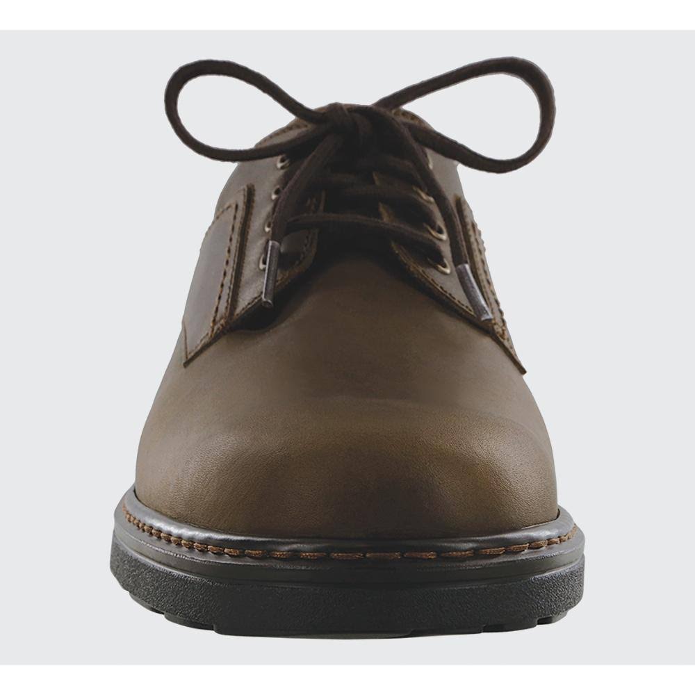 Men's Aden Bronx Brown 7.5 Double Wide Shoes P1962