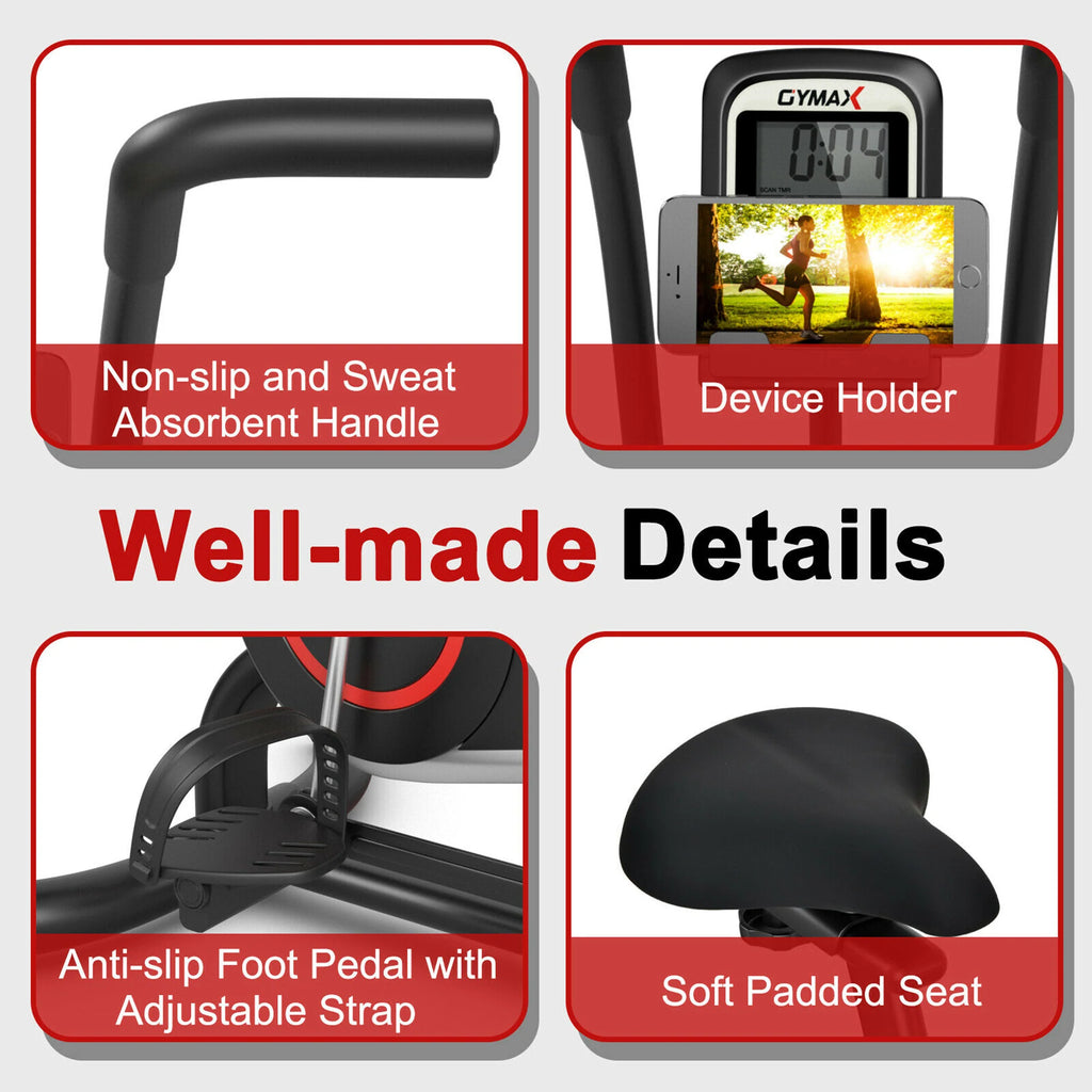 Fan Exercise Bike with LCD Display K9021