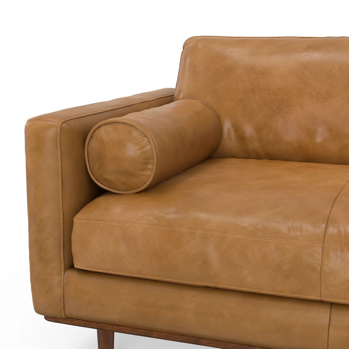 89 inch Wide Sienna Genuine Leather Sofa X92949