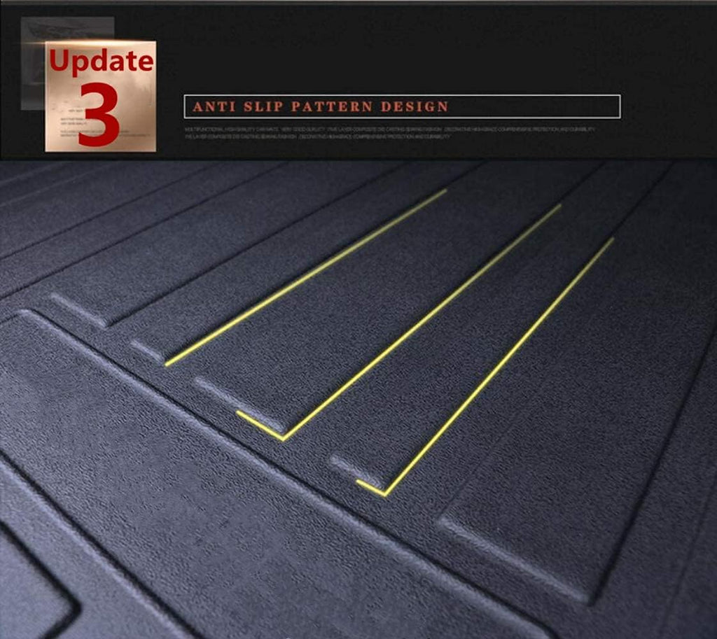 Black TPO Cargo Trunk Tray Floor Mats Protector S492751