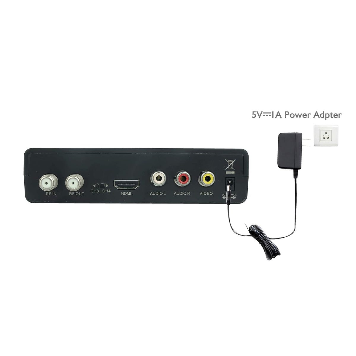 ATSC Digital Converter Box with TV Tuner Function I898