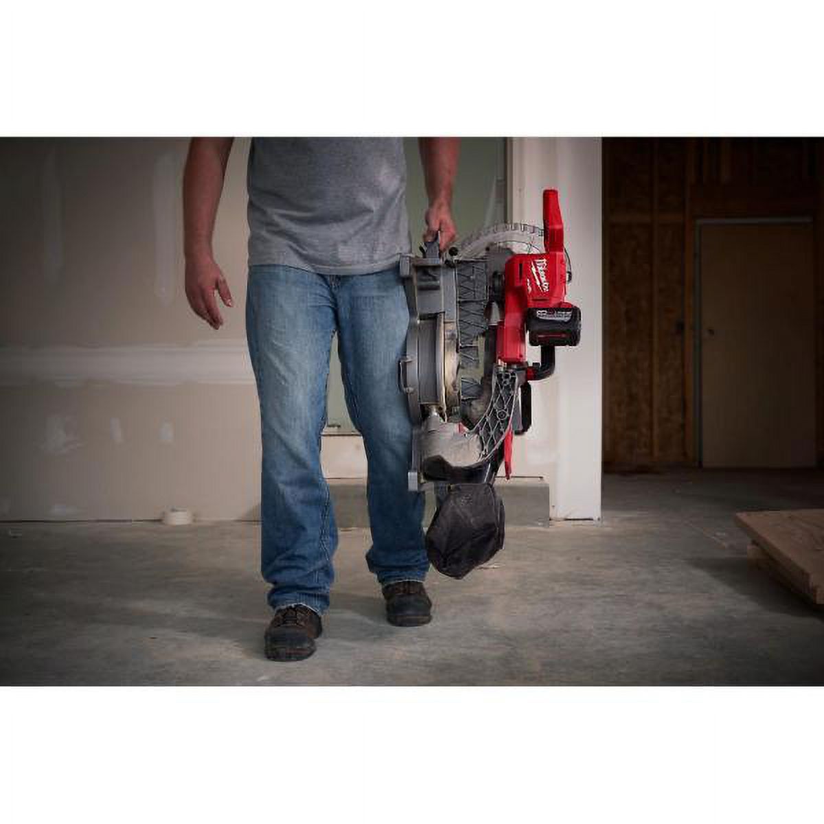 Refurbished M18 Fuel Dual Bevel Sliding Compound Miter Saw Bare Tool H124