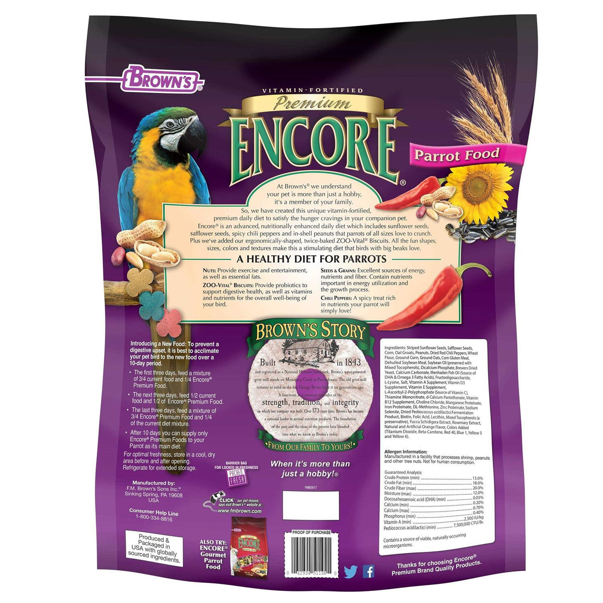 Parrot Food C241