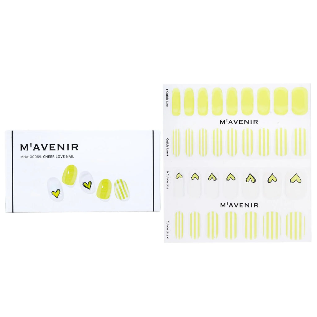 Yellow Pumpkin Nail Sticker 32pcs T919