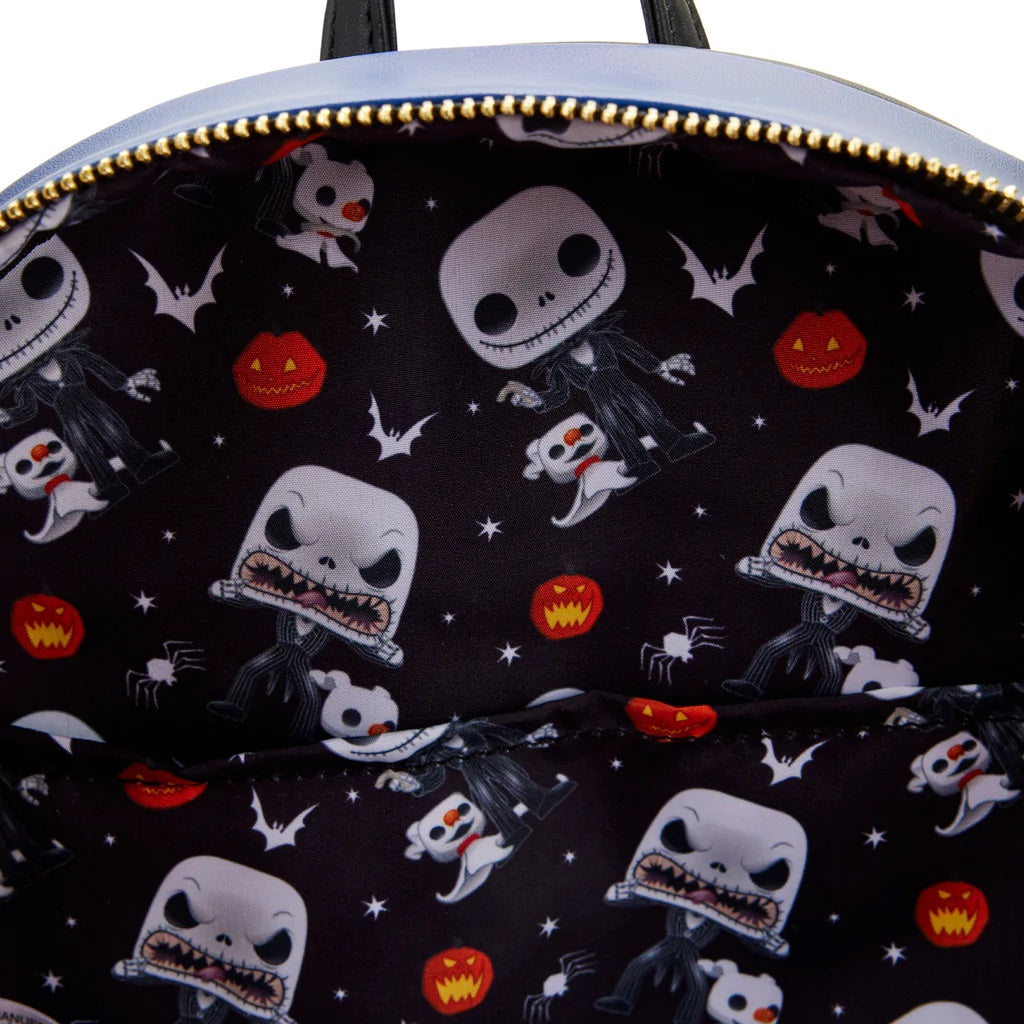 NBC Jack Skellington House Mini Backpack Navy L590505