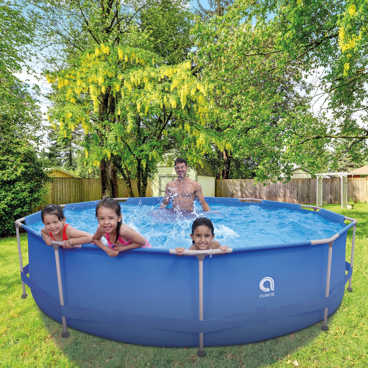 Round 12 Foot by 30 Inch Swimming Pool N3389