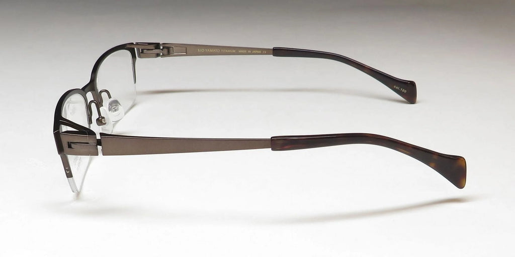 Titanium Metal Half-Rimless Eyeglass Frame U96682