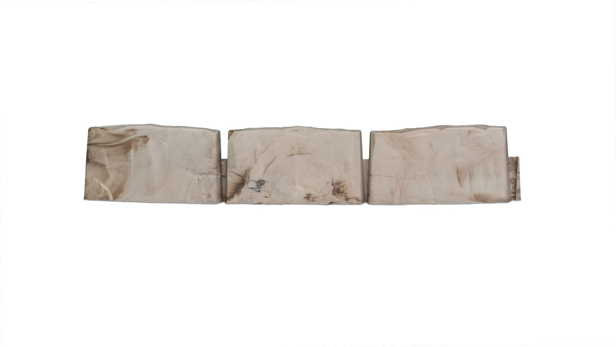 Brown Faux Stone Landscape Edging Kit I507933