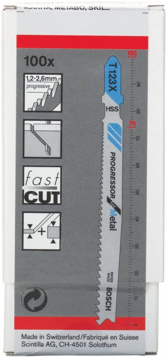 100pc(s) High-Speed Steel Jigsaw Blade Q332