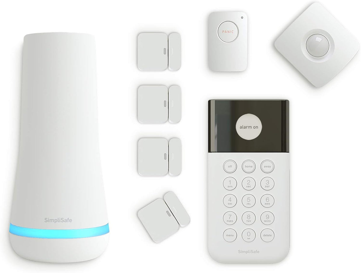 9 Piece Wireless Home Security System with HD Camera B681660