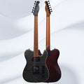 39 Inch Solid Wood Right Handed Electric Guitar with Amp, HSS Pick Up, Poplar Body, Mint Green C394395