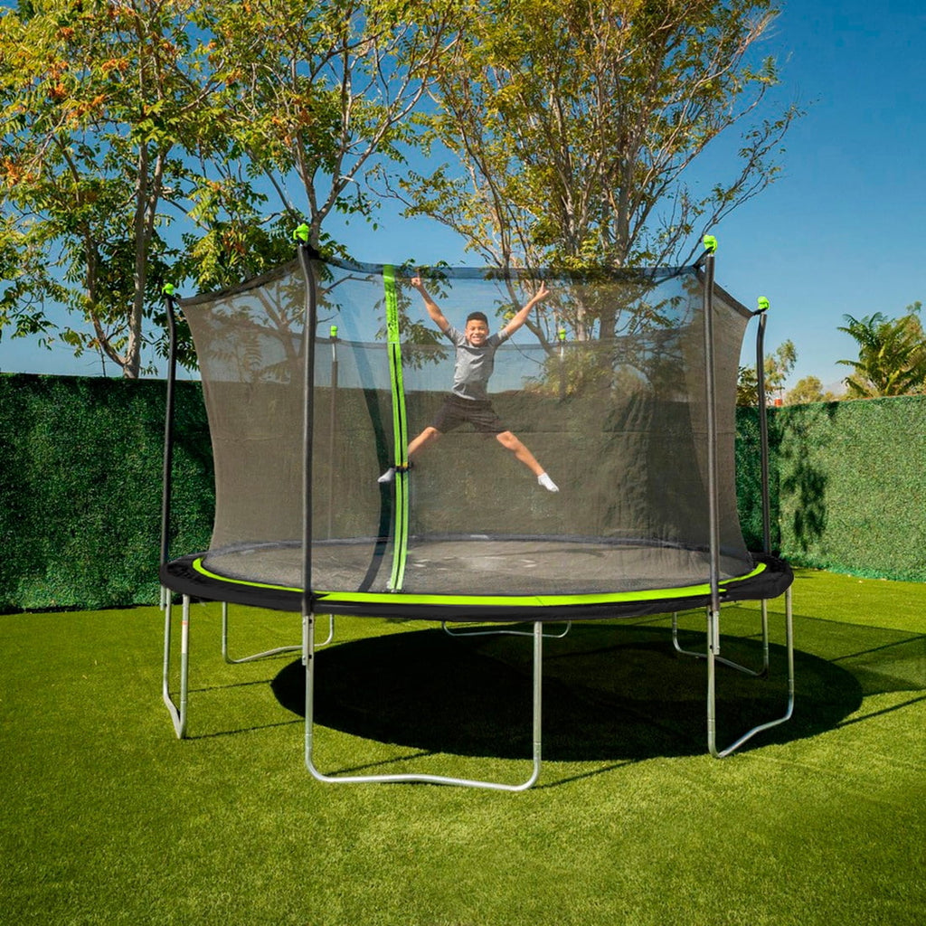 14ft Trampoline with Enclosure J9439