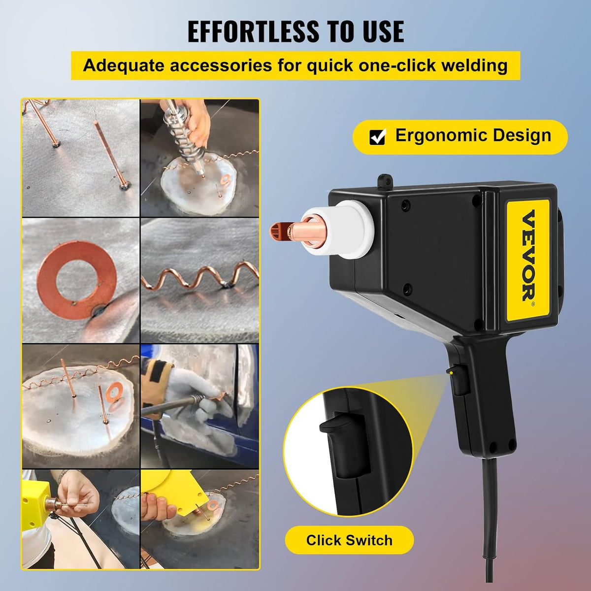 110V Stud Welder Kit 800 VA Dent Repair Kit E183