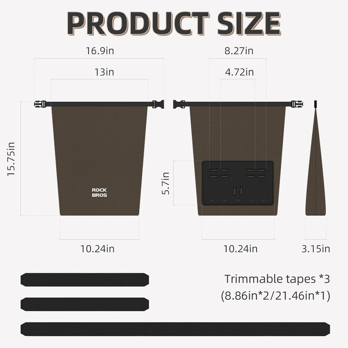 Lightweight Bike Handlebar Bag E61959